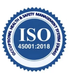 ISO 45001:2018 certified