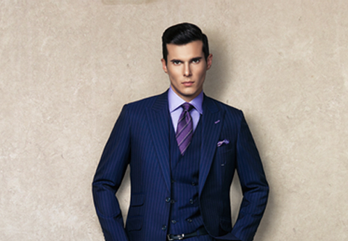 Steel Grey Pinstripe Suit