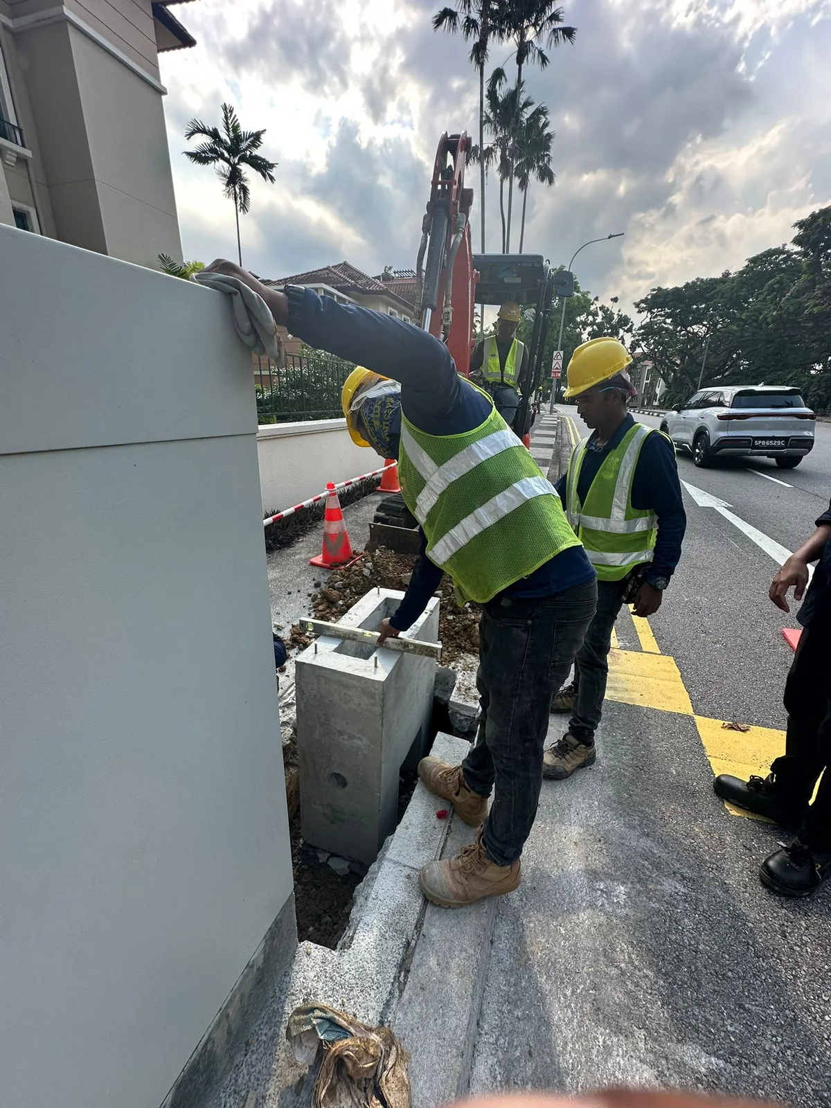 Civil & Hardscape Works project in Singapore by The Bespoke Club