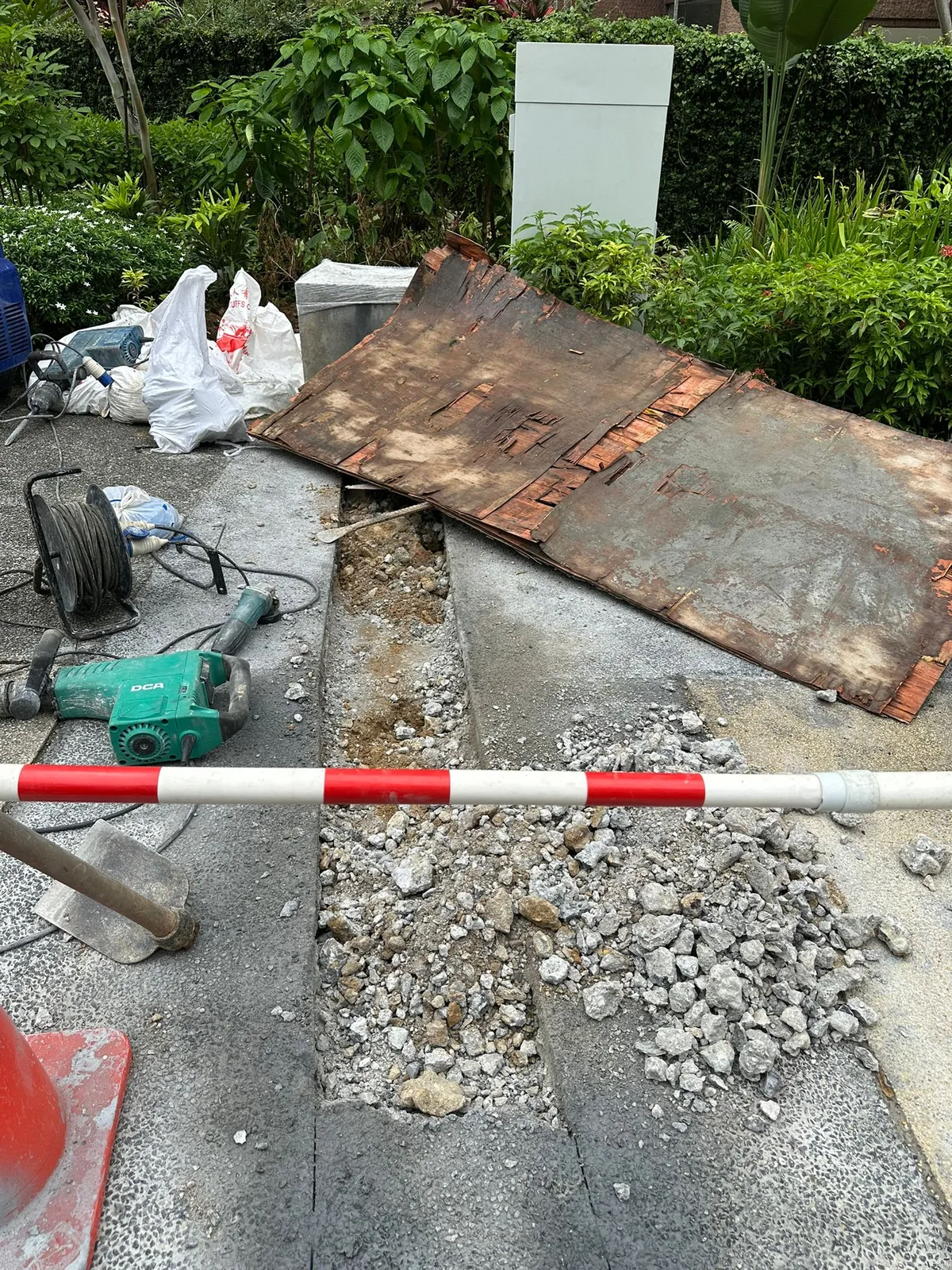 Civil & Hardscape Works project in Singapore by The Bespoke Club