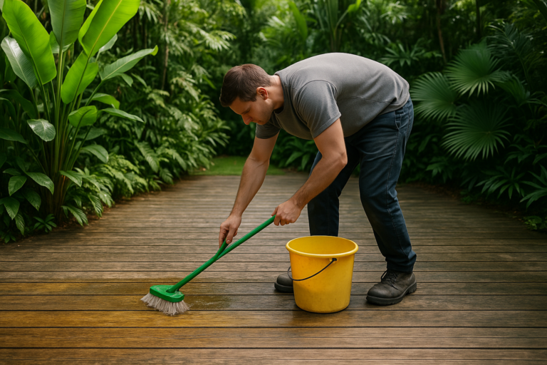How to Clean and Restore Old Timber Decking