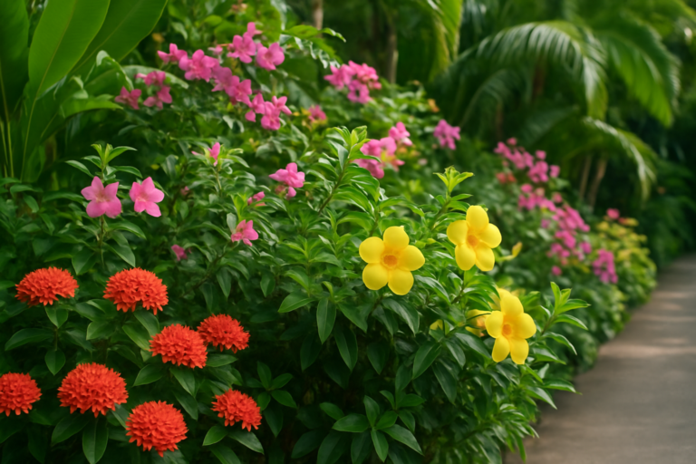 Best Flowering Plants for Year-Round Colour in Singapore