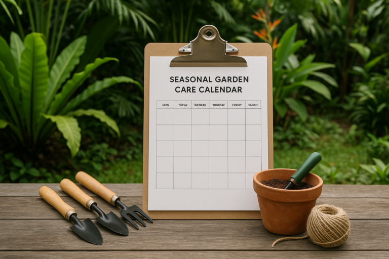 A Seasonal Garden Care Calendar for Singapore