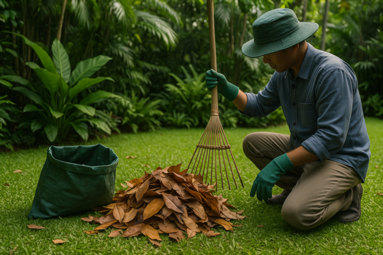 Managing Fallen Leaves and Garden Waste