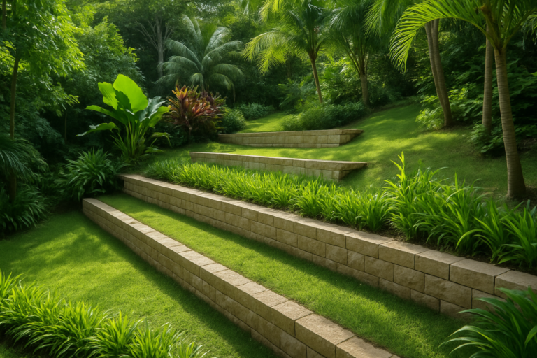 Sloped Garden and Terracing Ideas