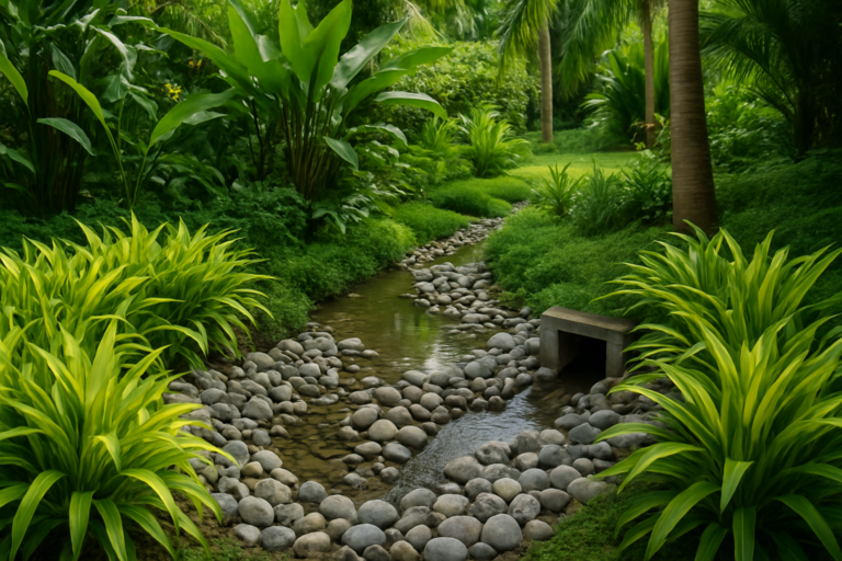 How a Rain Garden Works
