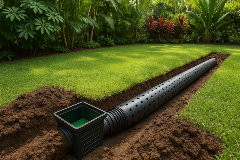 Sub-Surface Drainage for Lawns and Turf