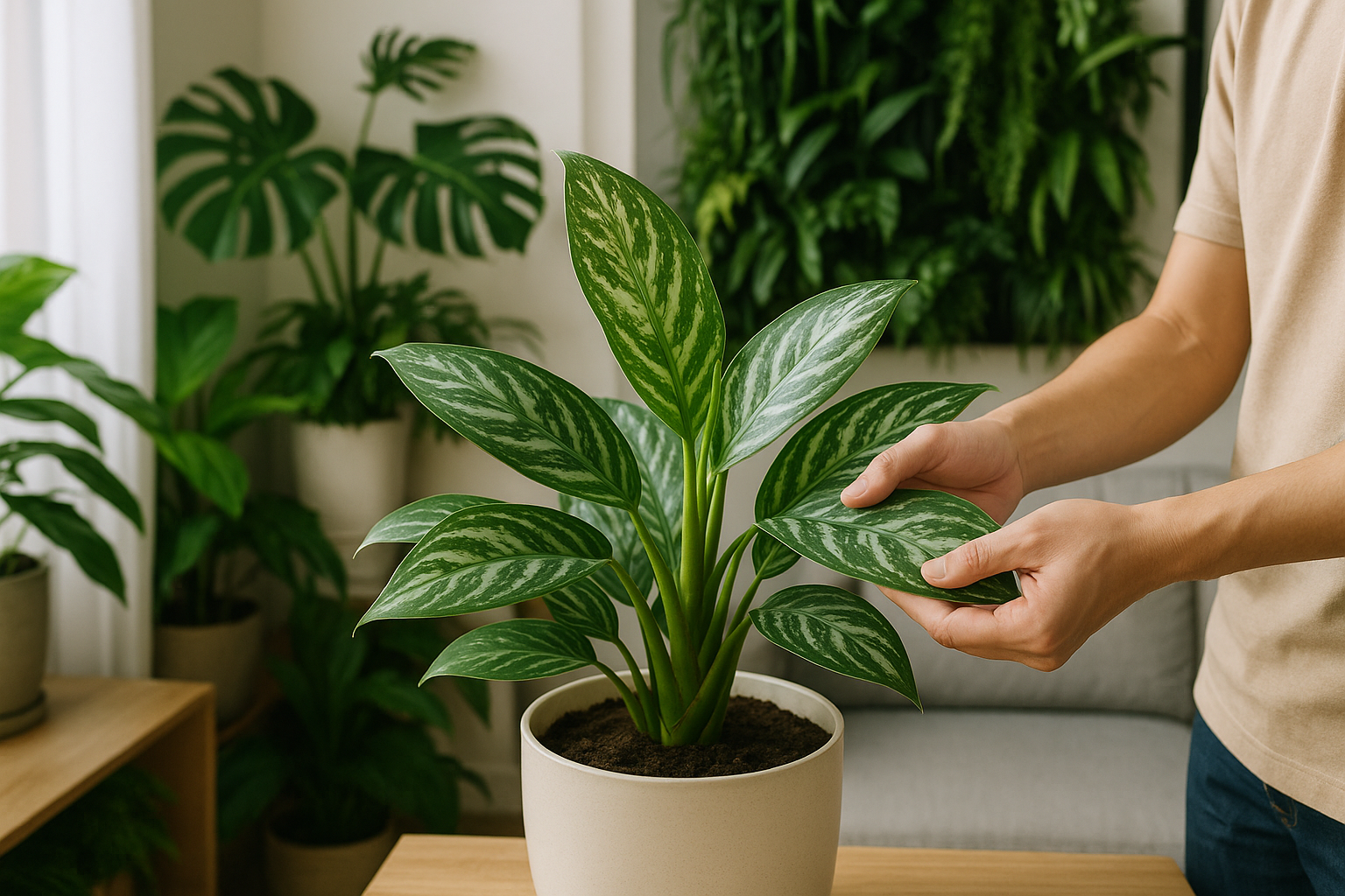 Caring for Aglaonema (Chinese Evergreen)