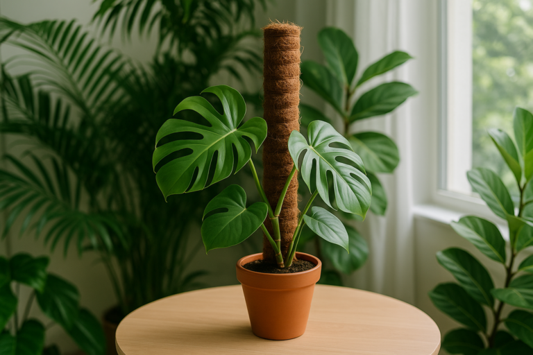 How to Make and Use a Moss Pole