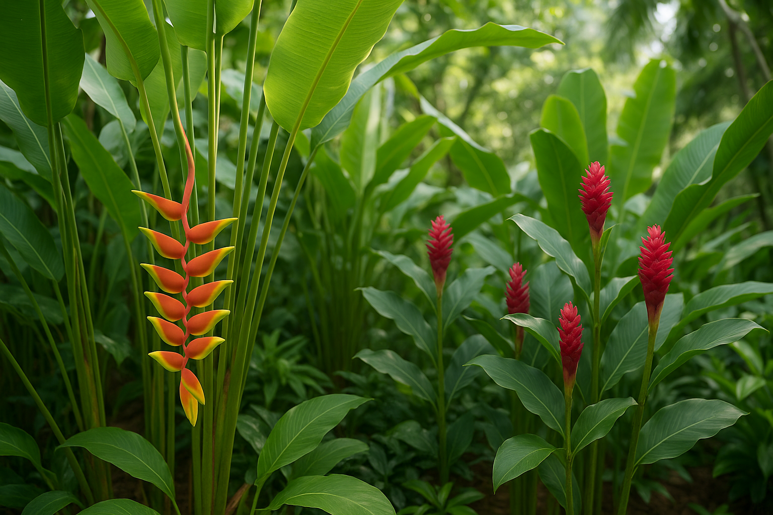 Caring for Heliconia and Ginger Plants