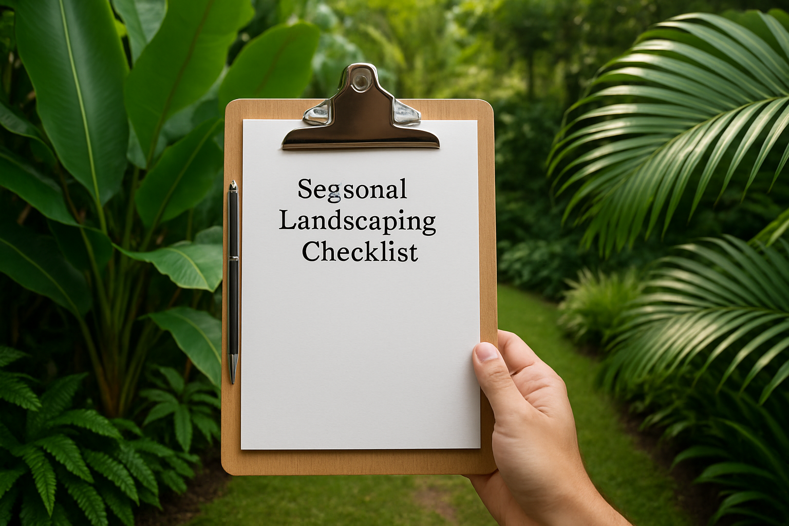 A Seasonal Landscaping Checklist for Singapore