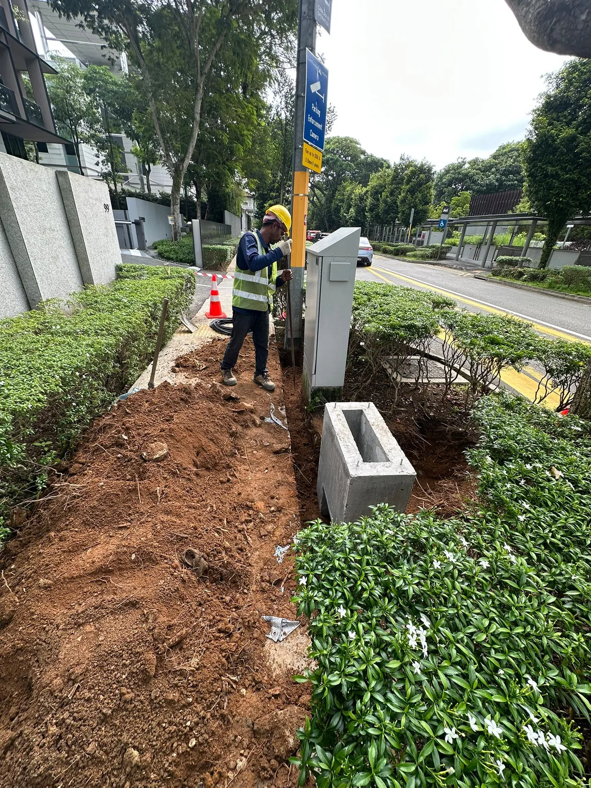 Civil & Hardscape Works project in Singapore by The Bespoke Club