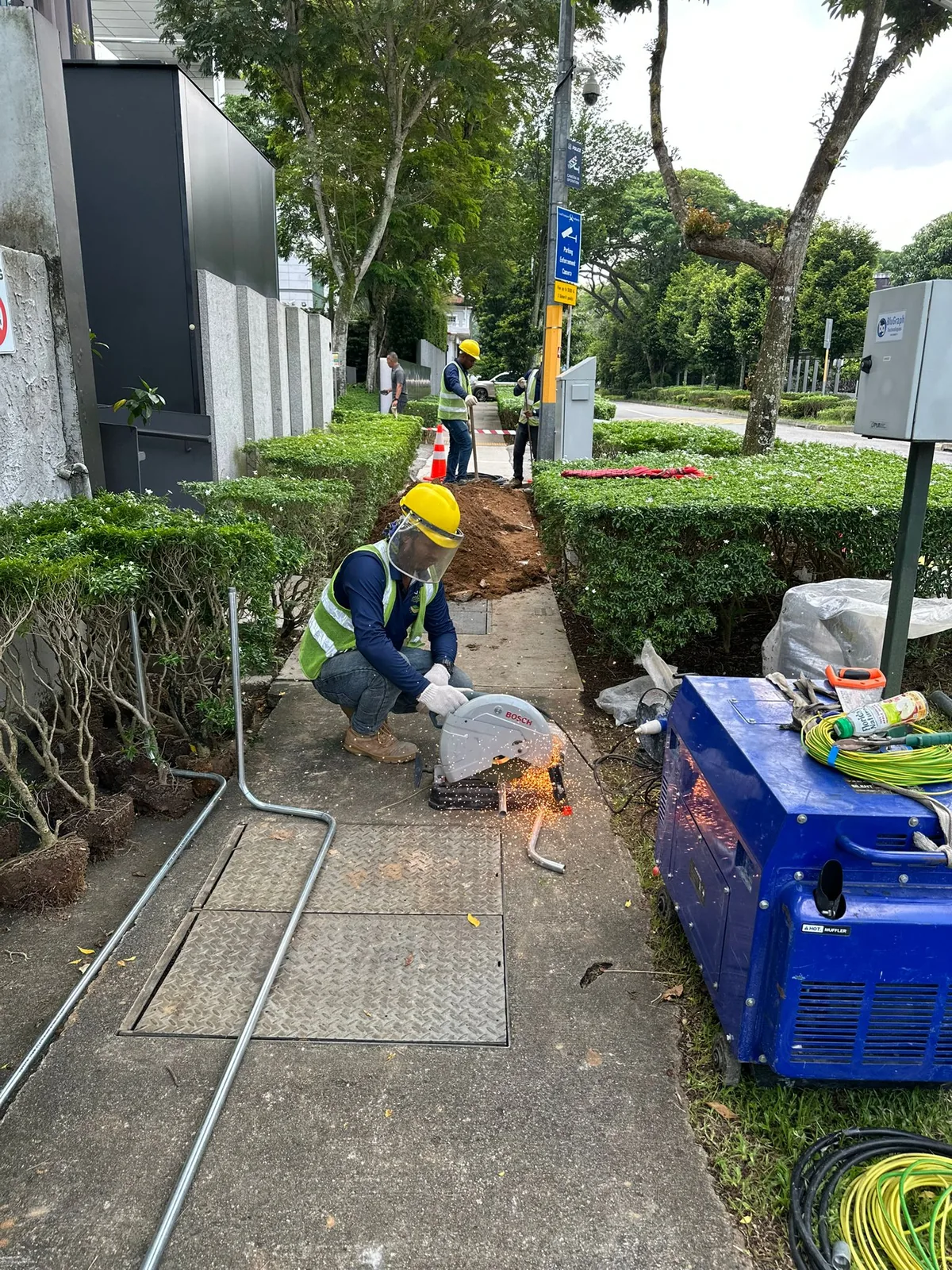 Civil & Hardscape Works project in Singapore by The Bespoke Club